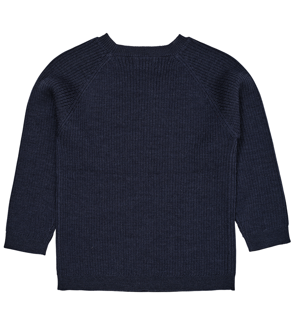 Copenhagen Colors Bluse - Strik - Uld - Navy