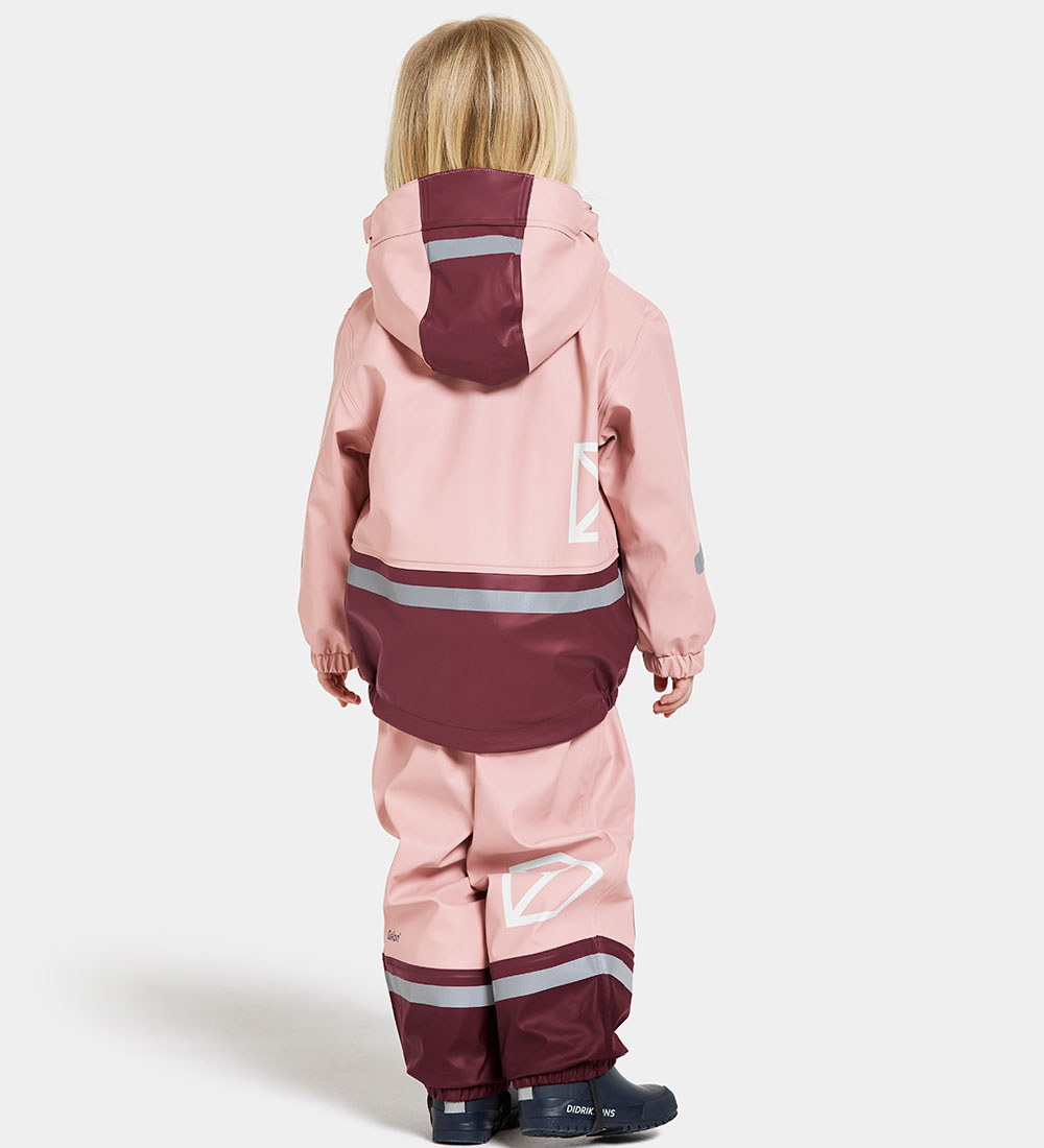 Didriksons Regntøj m. For - PU - Boardman - Dusty Pink