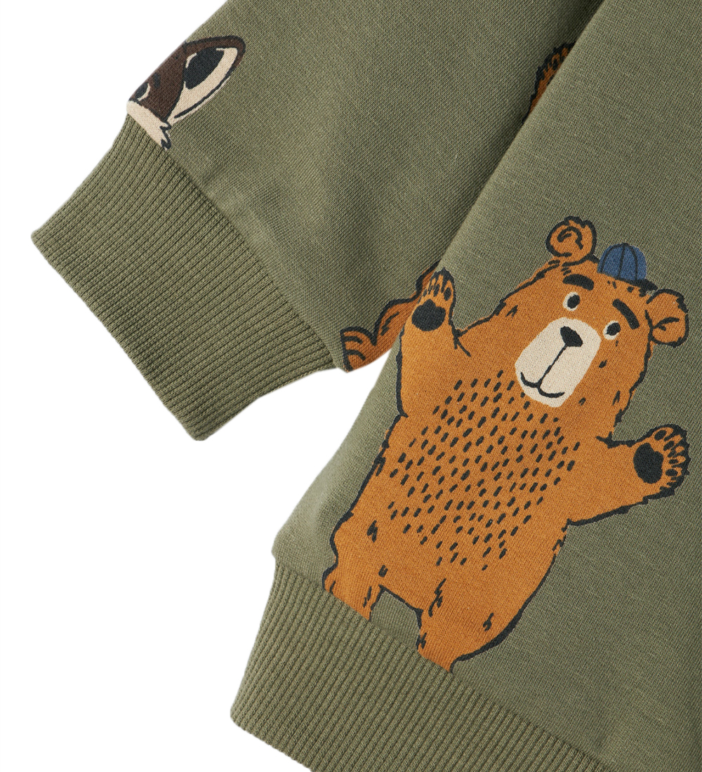 Name It Sweatshirt - NmmOlander - Tea Leaf