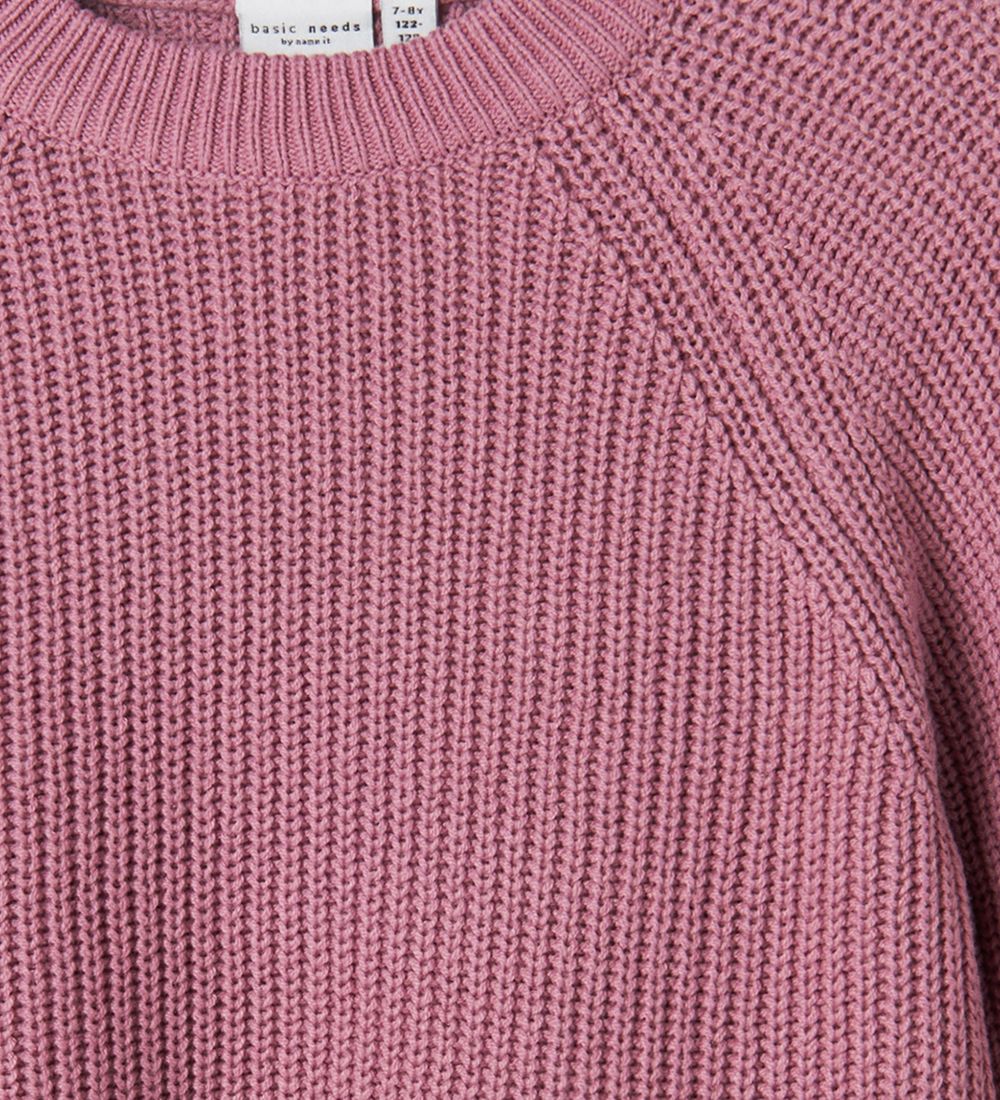 Name It Bluse - Strik - Cropped - NkfVenja - Mauve Orchid