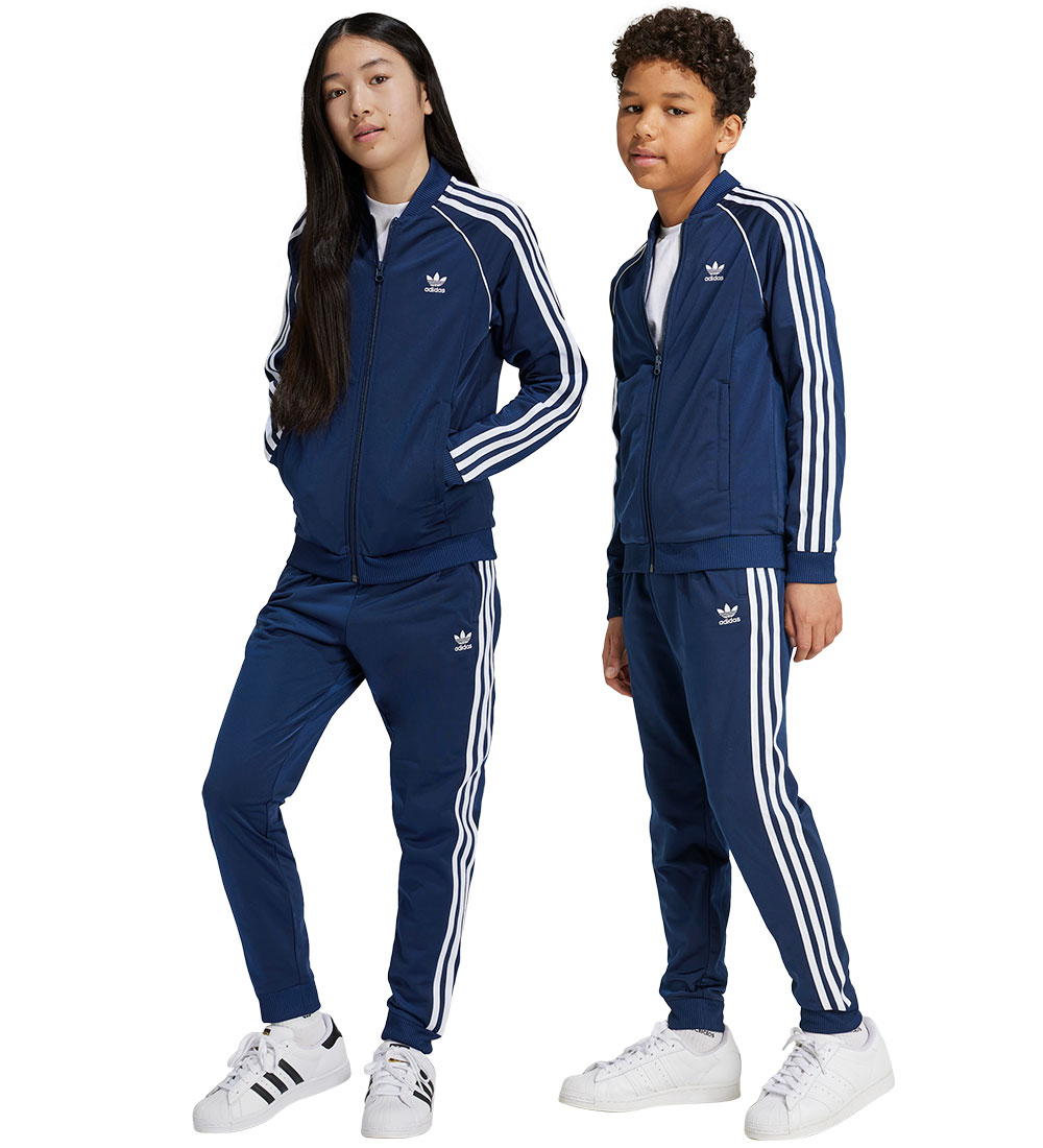 adidas Originals Bukser - SST Track - Blå