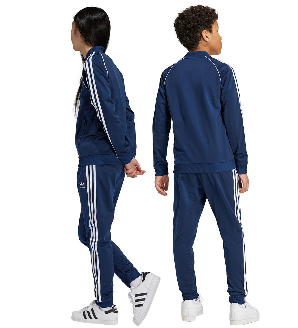 adidas Originals Bukser - SST Track - Blå