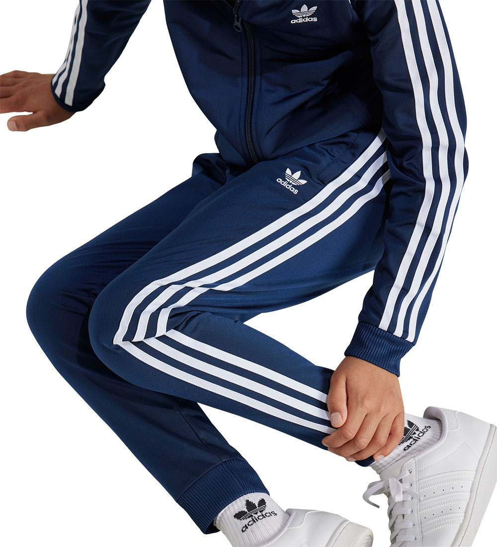 adidas Originals Bukser - SST Track - Blå