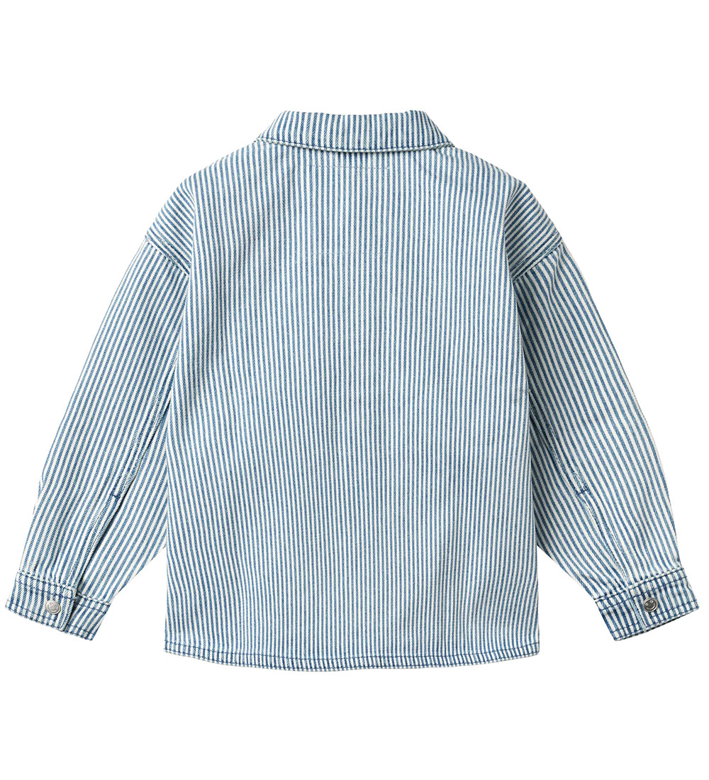 Wheat Skjorte - Denim - Ink Stripe