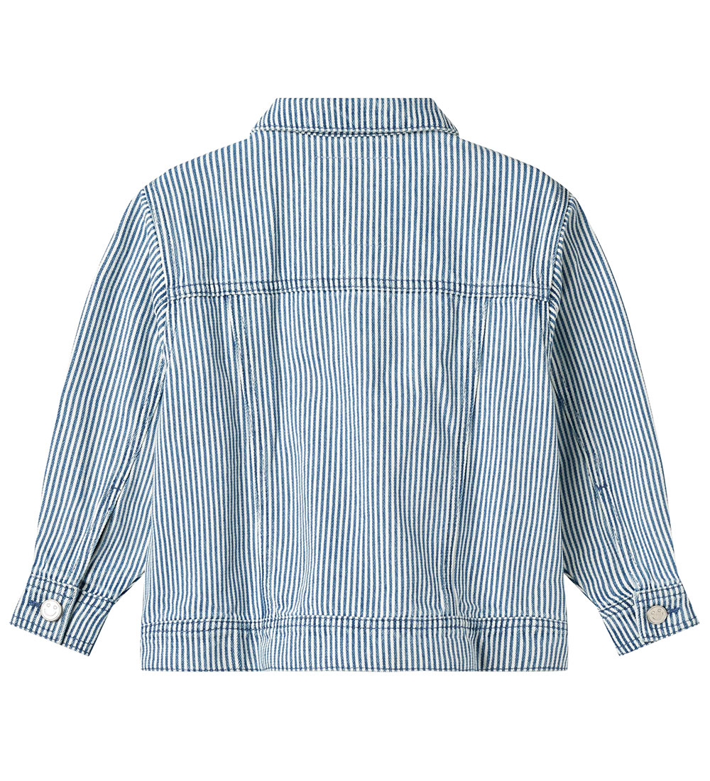 Wheat Denimjakke - Vive - Ink Stripe