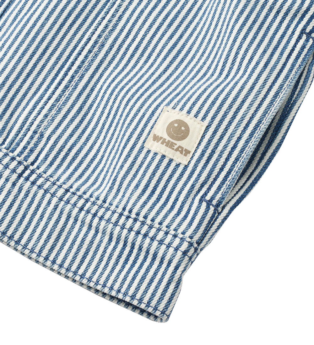 Wheat Denimjakke - Vive - Ink Stripe