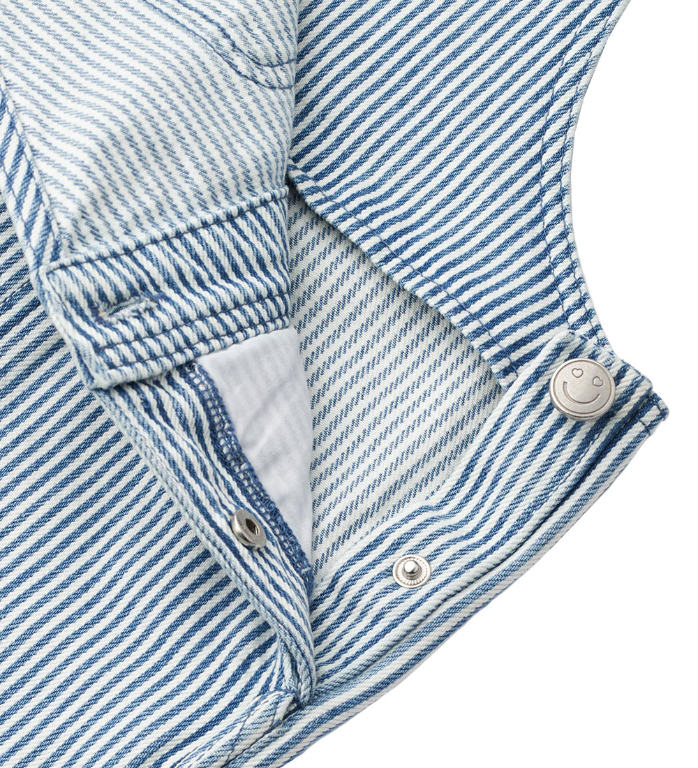 Wheat Smækbukser - Denim - Jamai - Ink Stripe