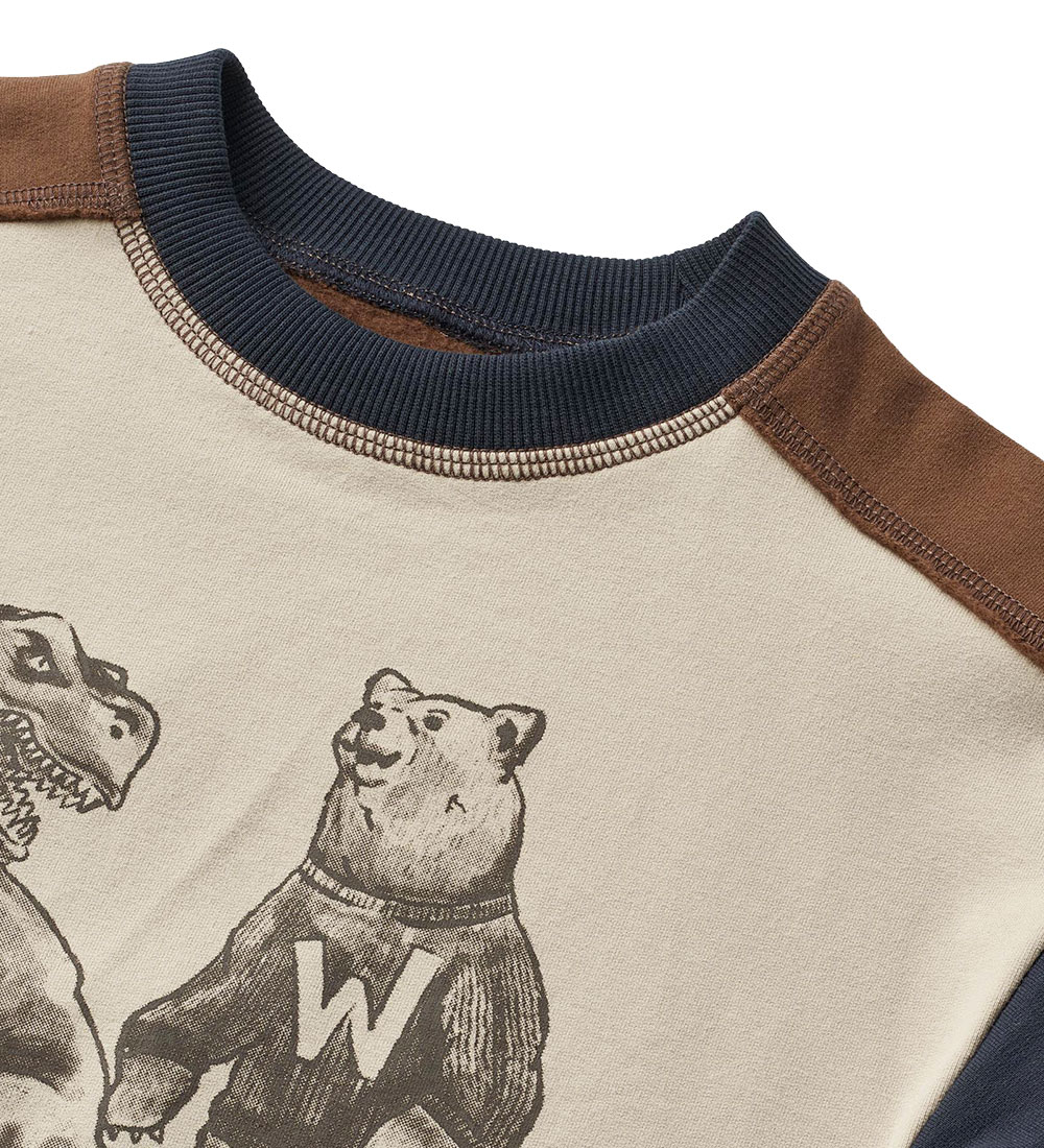 Wheat Sweatshirt - Bastian - Soft beige