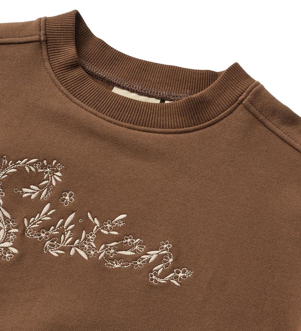 Wheat Sweatshirt - Eliza - Coffee Bean