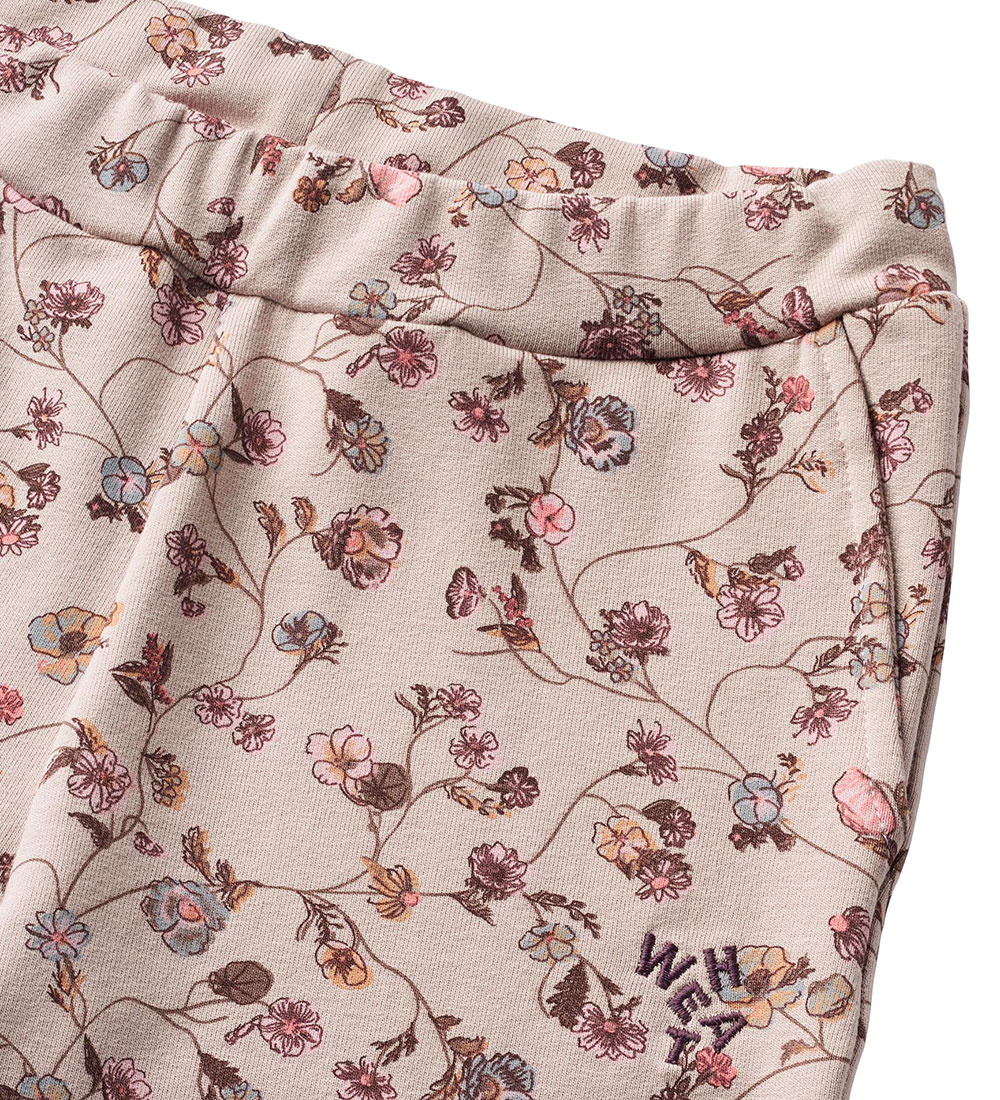 Wheat Sweatpants - Vibe - Dry Rose Flower Vine