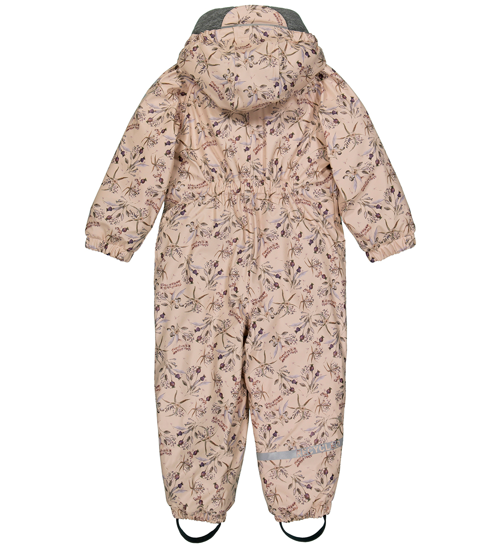 Mikk-Line Flyverdragt - PU - Recycled - Doeskin m. Blomster