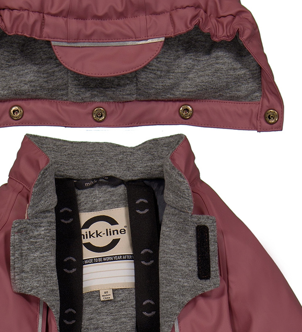 Mikk-Line Flyverdragt - PU - Recycled - Rose Brown