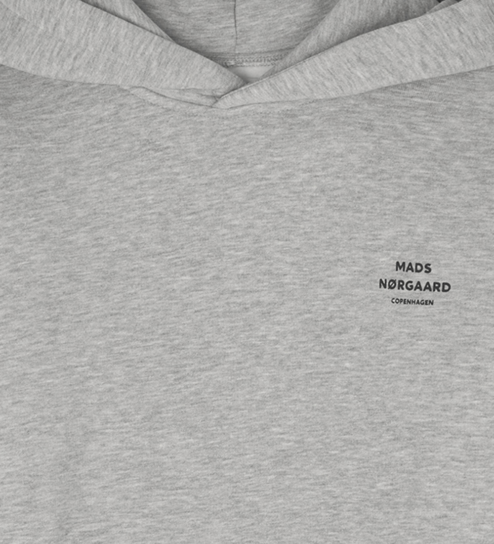 Mads Nørgaard Hættetrøje - Hudini - Grey Melange