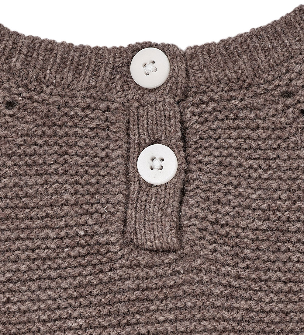Copenhagen Colors Bluse - Strik - Uld - Natural Melange
