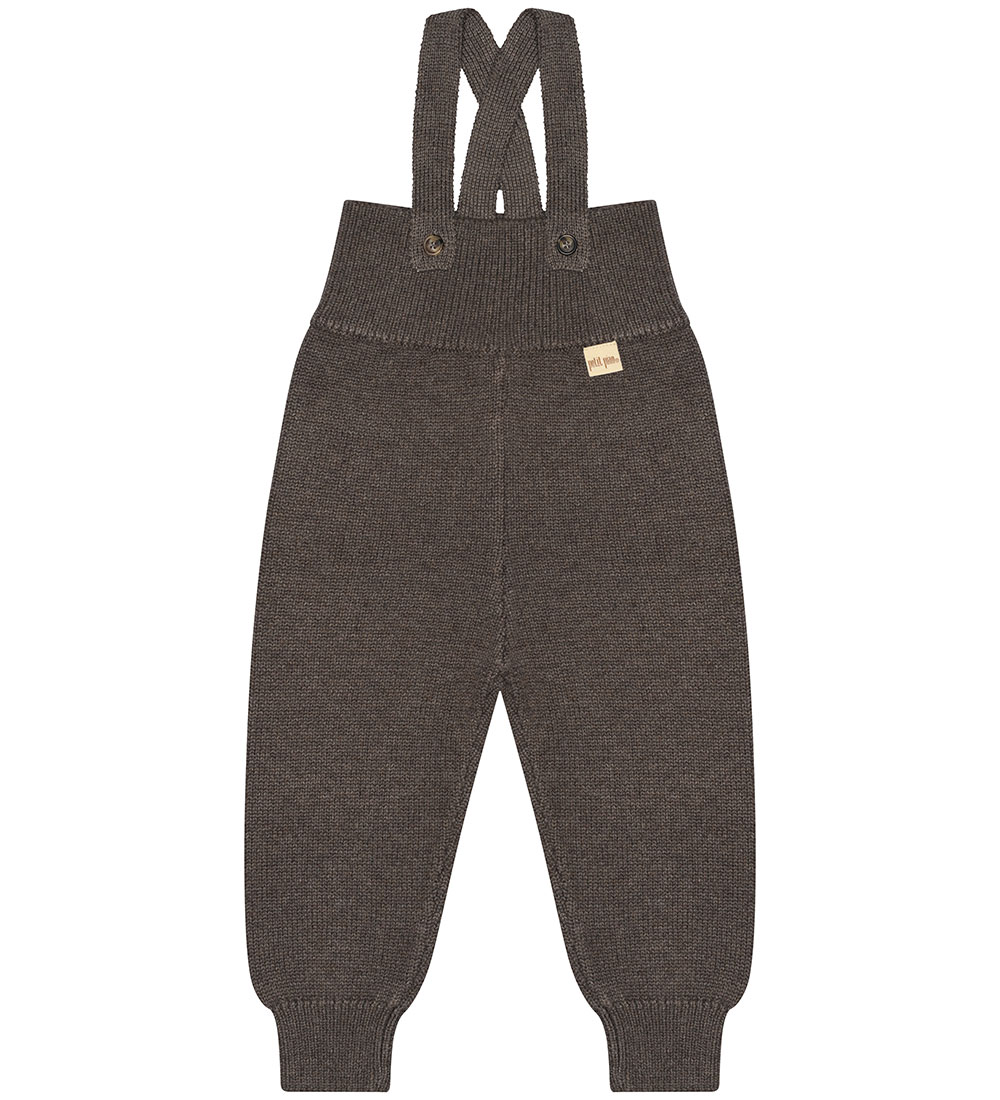 Petit Piao Smækbukser - Strik - Dark Oak