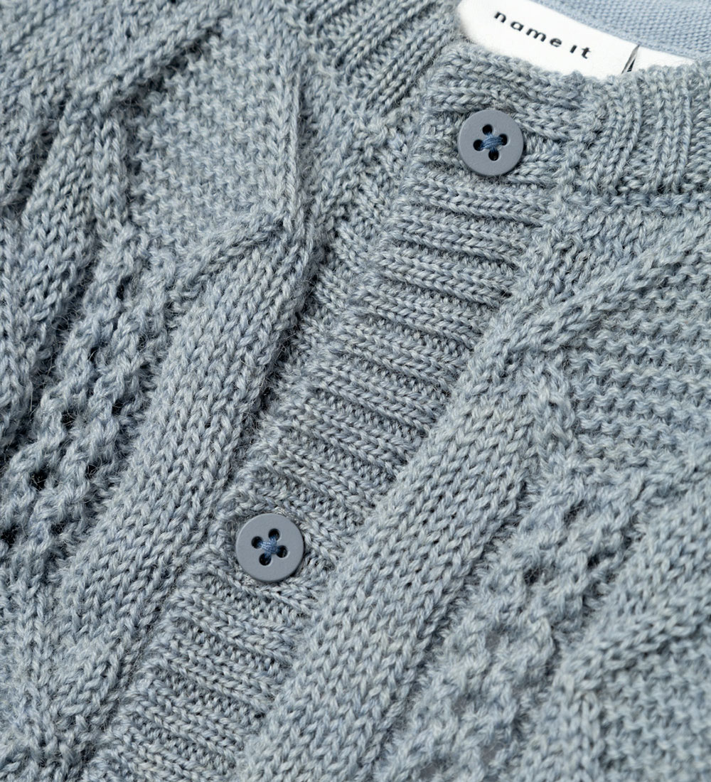 Name It Cardigan - Uld - Strik - NbmWrilla - Tradewinds