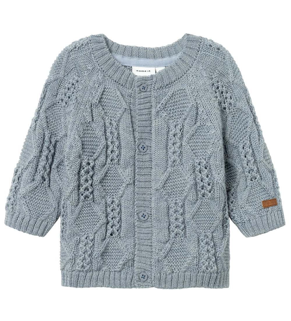 Name It Cardigan - Uld - Strik - NbmWrilla - Tradewinds