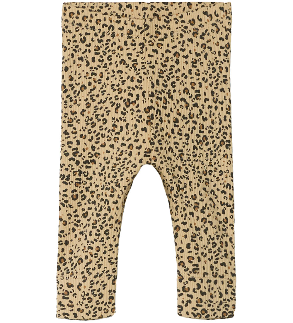 Name It Leggings - Rib - NbfNillie - Lattè