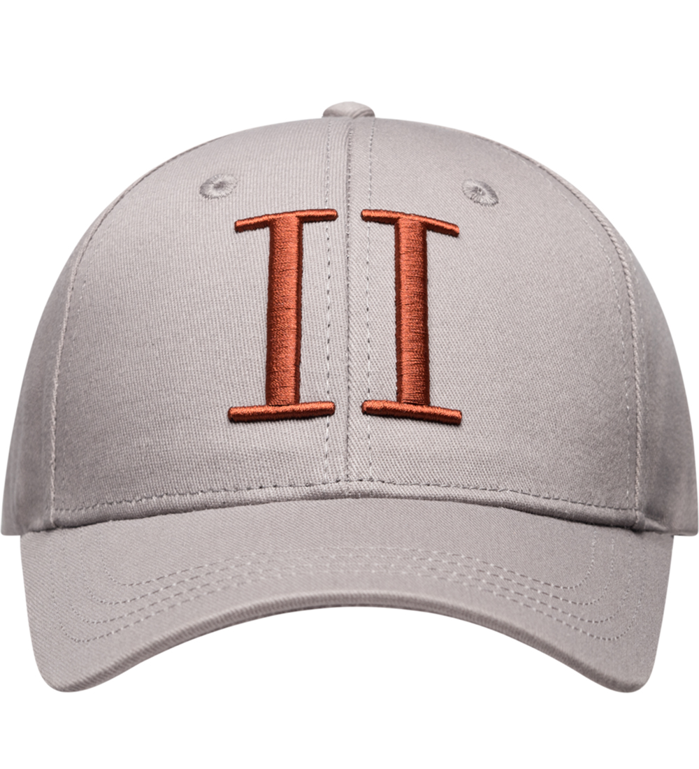 Les Deux Kasket - Baseball - Light Grey/Terracotta