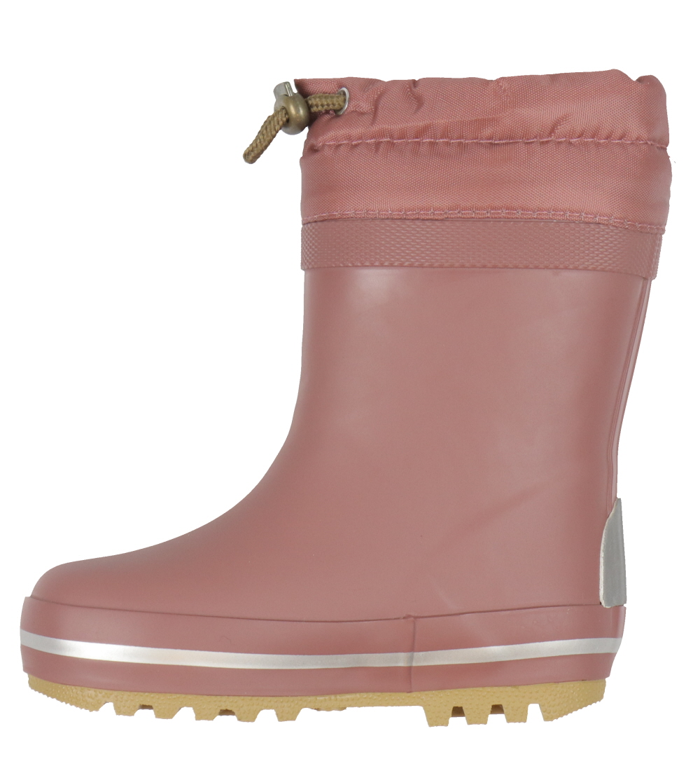 Mikk-Line Gummistøvler m. For - Rose Brown