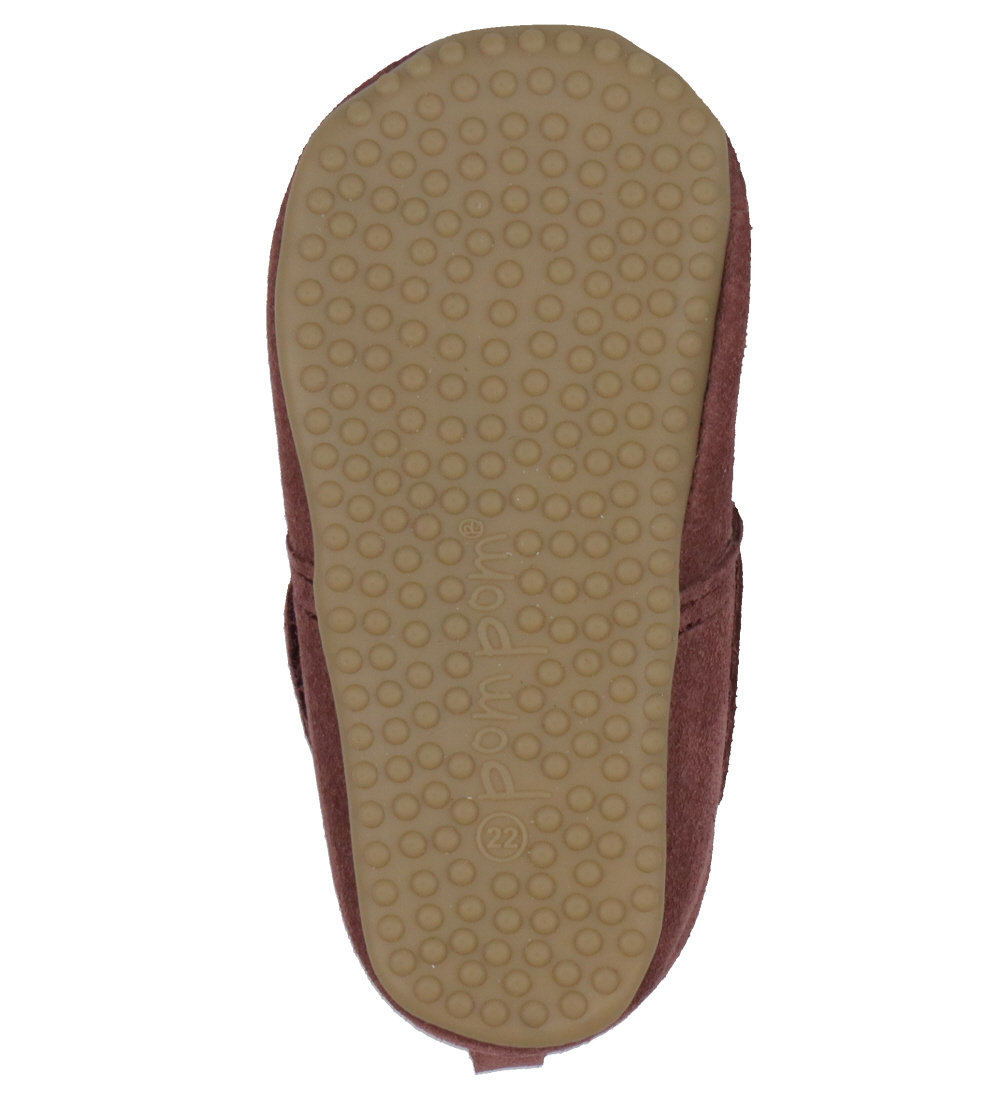 Pom Pom Skindfutter - Beginners Velcro - Burgendy