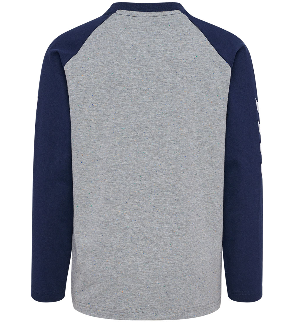 Hummel Bluse - hmlNipps - Light Grey Melange