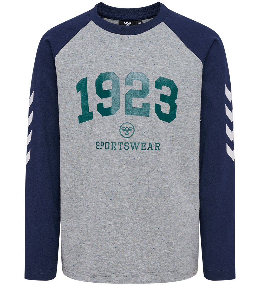 Hummel Bluse - hmlNipps - Light Grey Melange
