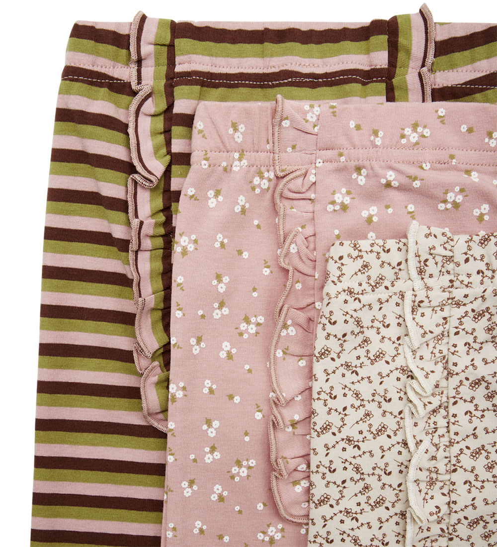 Hust and Claire Leggings - 3-pak - Liva - Dusty Rose