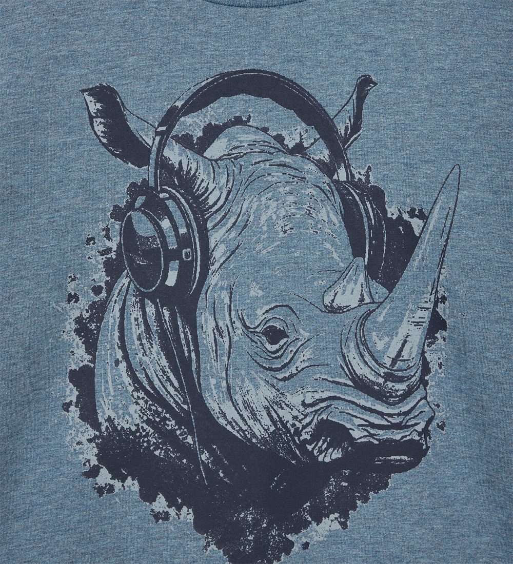 Hust and Claire Sweatshirt - Sejer - Ocean Melange m. Næsehorn