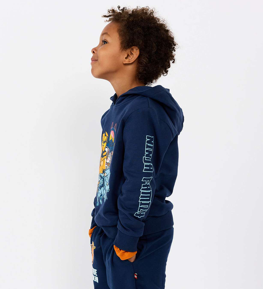 LEGO® Ninjago Hættetrøje - LWScout - Dark Navy