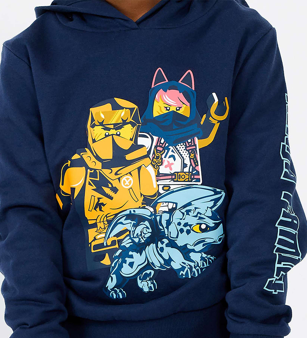 LEGO® Ninjago Hættetrøje - LWScout - Dark Navy