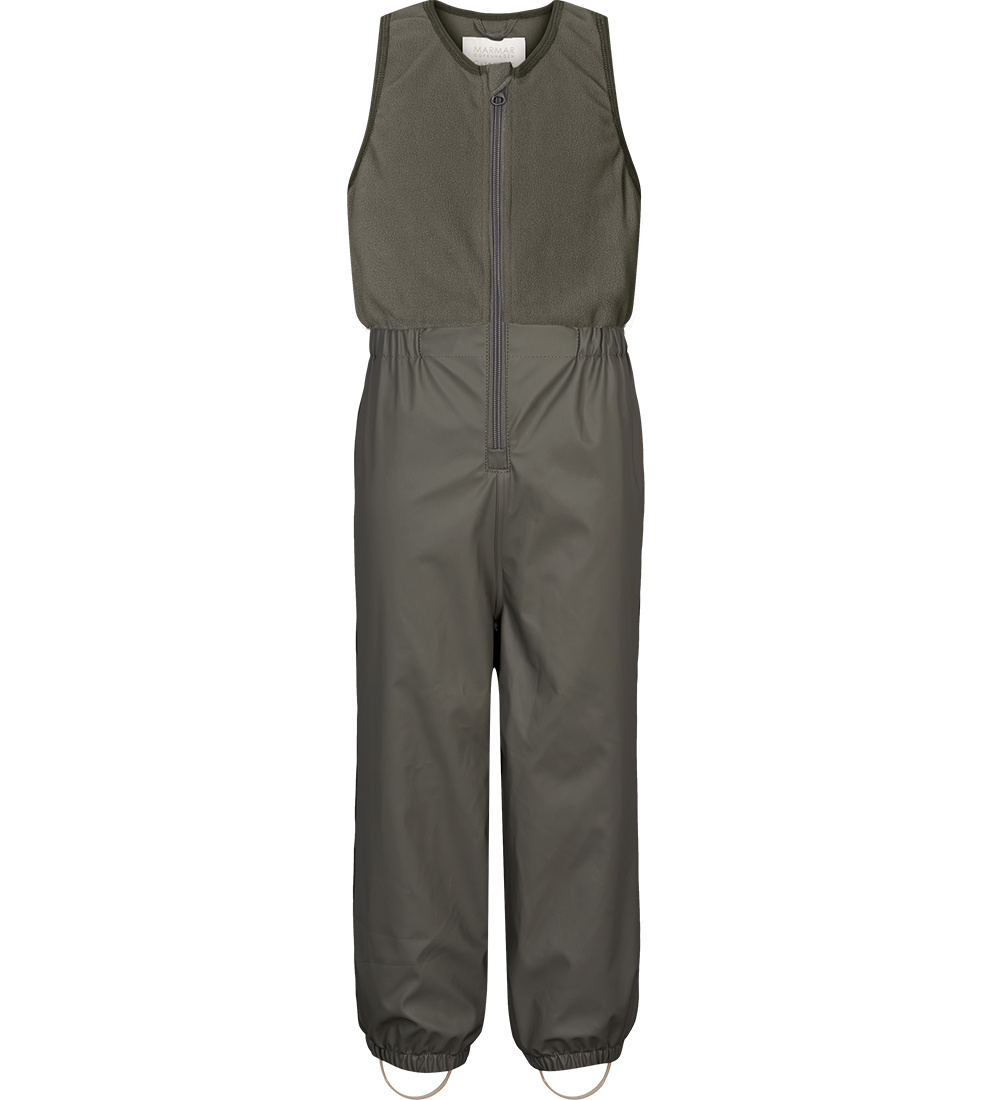 MarMar Regntøj m. Fleece - PU - Obo - Olive Leaf