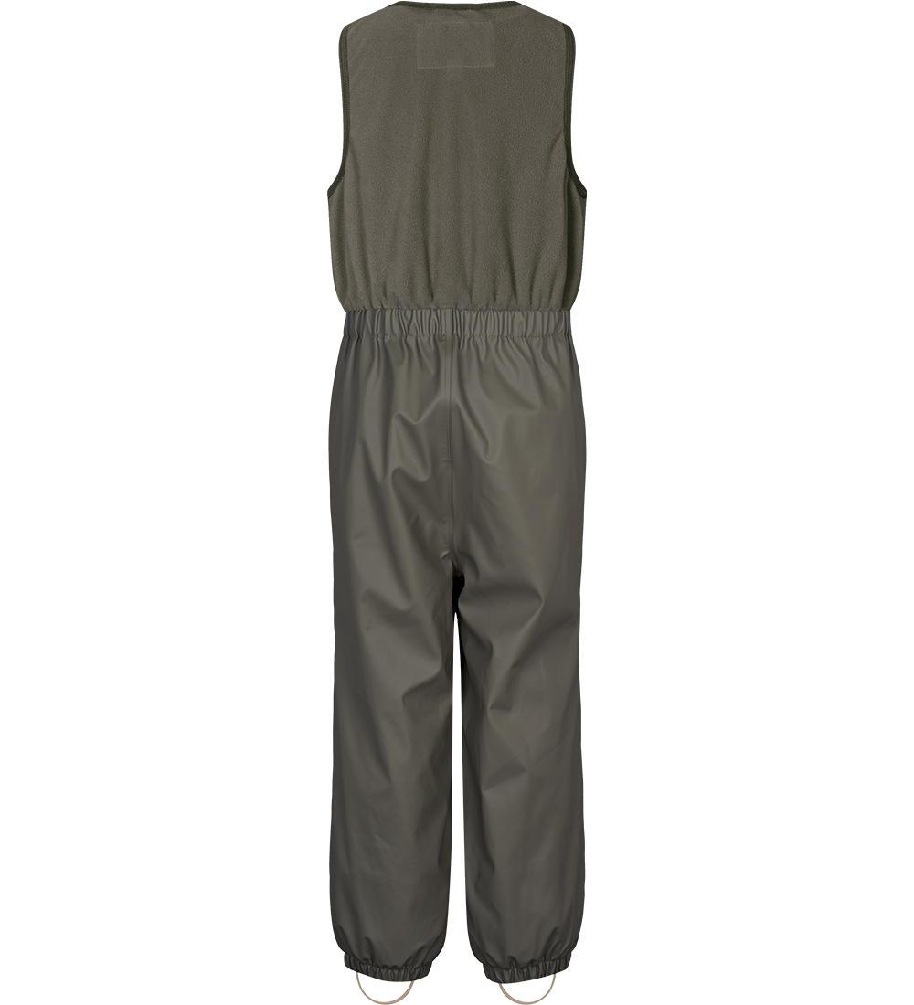 MarMar Regntøj m. Fleece - PU - Obo - Olive Leaf