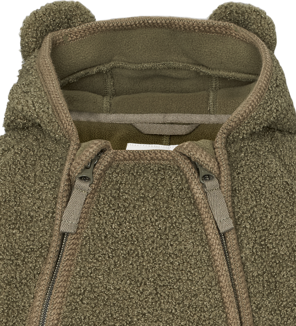 MarMar Fleecedragt - Teddy - Robert - Olive Leaf