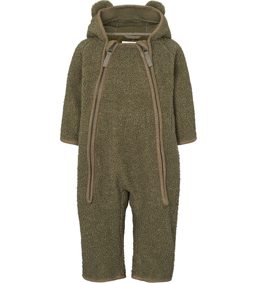 MarMar Fleecedragt - Teddy - Robert - Olive Leaf