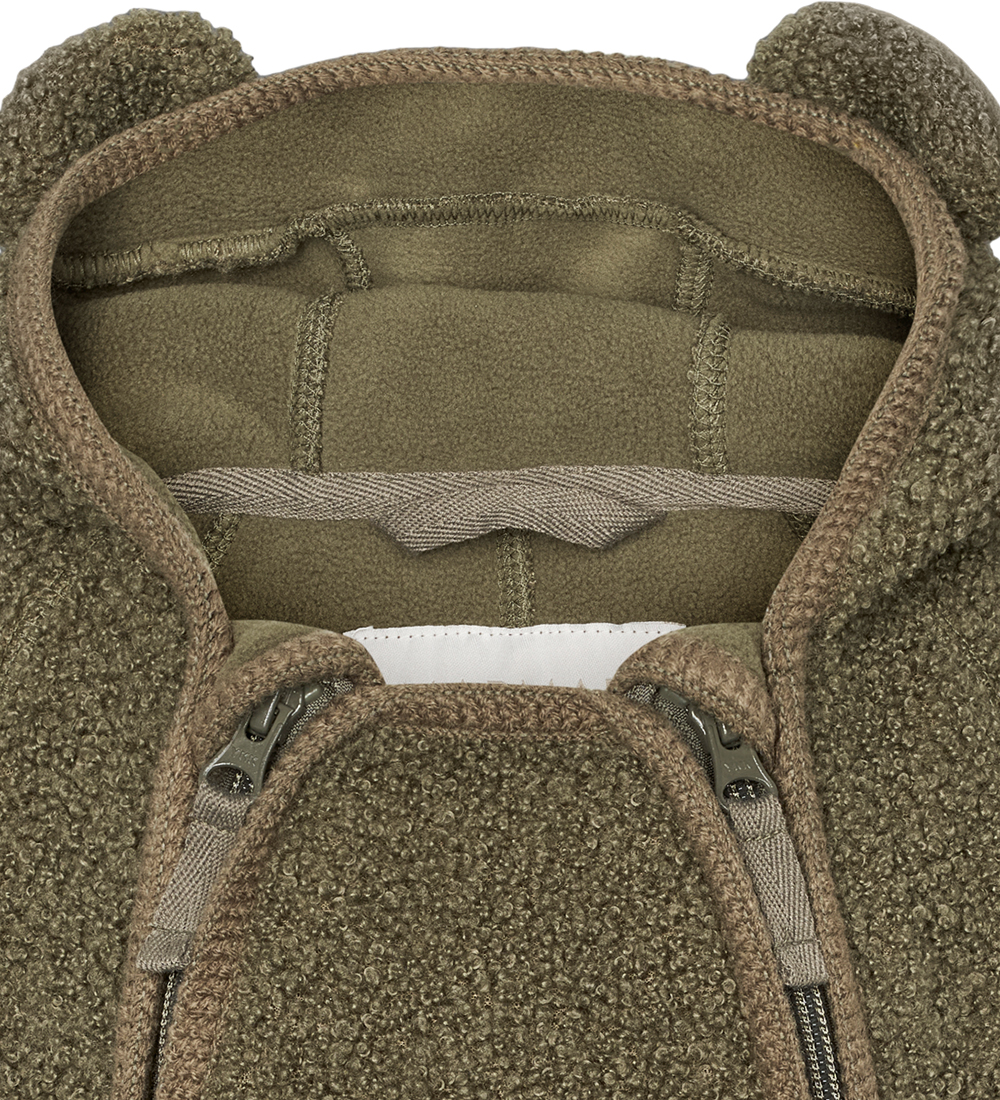 MarMar Fleecedragt - Teddy - Robert B - Olive Leaf