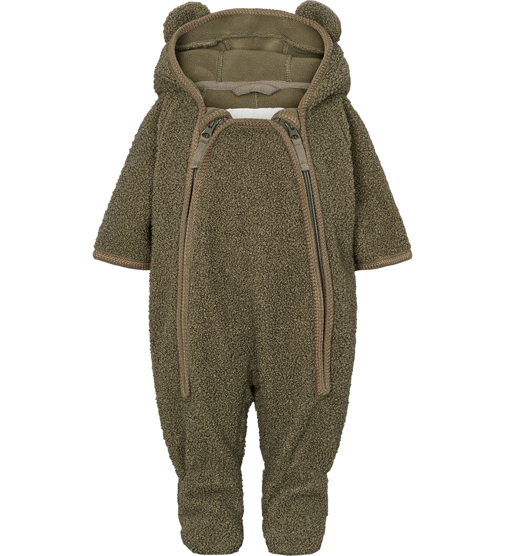 MarMar Fleecedragt - Teddy - Robert B - Olive Leaf