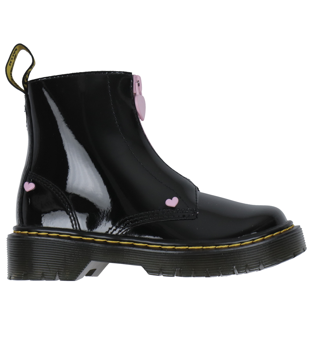 Dr. Martens Støvler - Bex Heart - Sort/Pale Pink