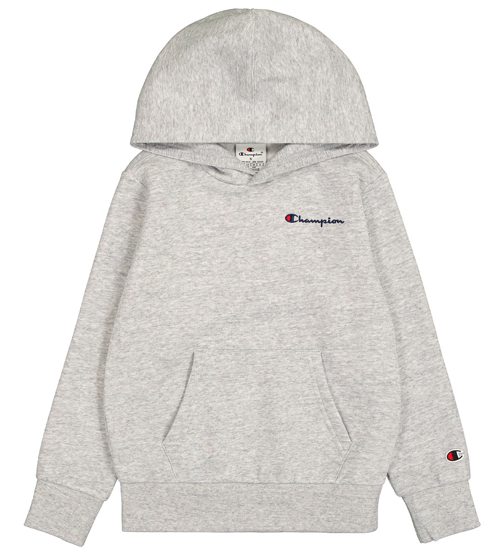Champion Hættetrøje - New Oxford Grey Melange
