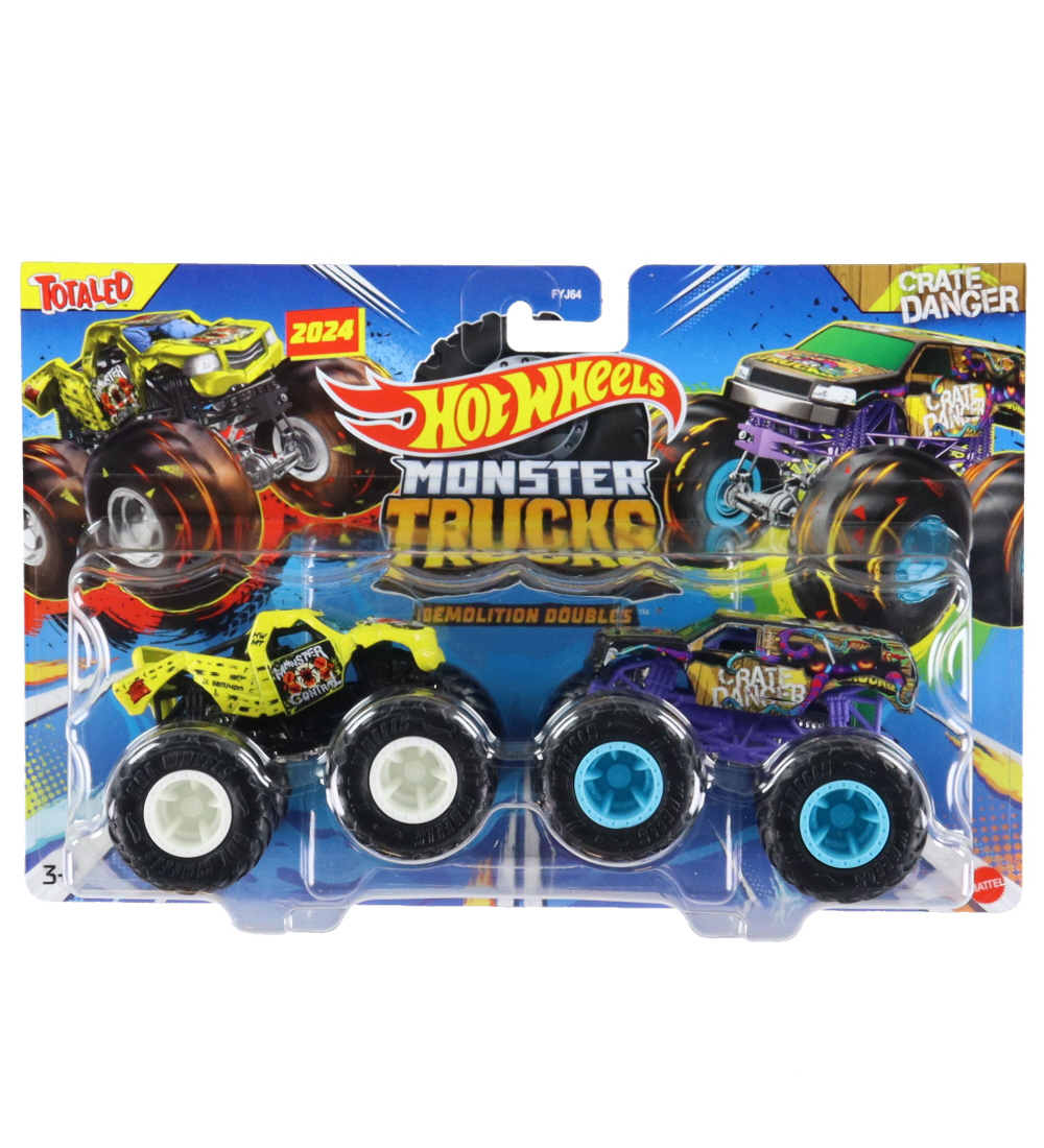 Hot Wheels Biler - 2-pak - Totaled & Crate Danger