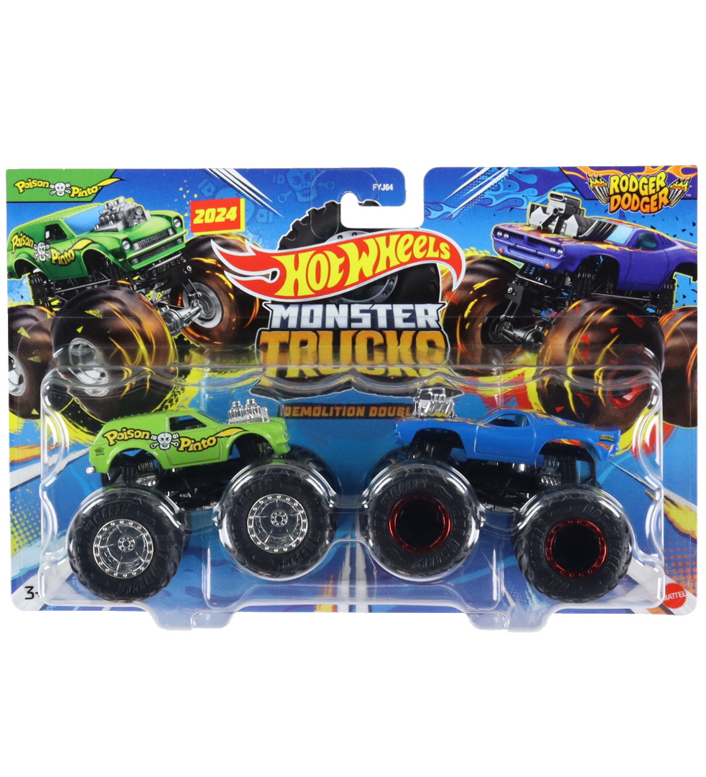 Hot Wheels Biler - 2-pak - Poison Pinto & Rodger Dodger