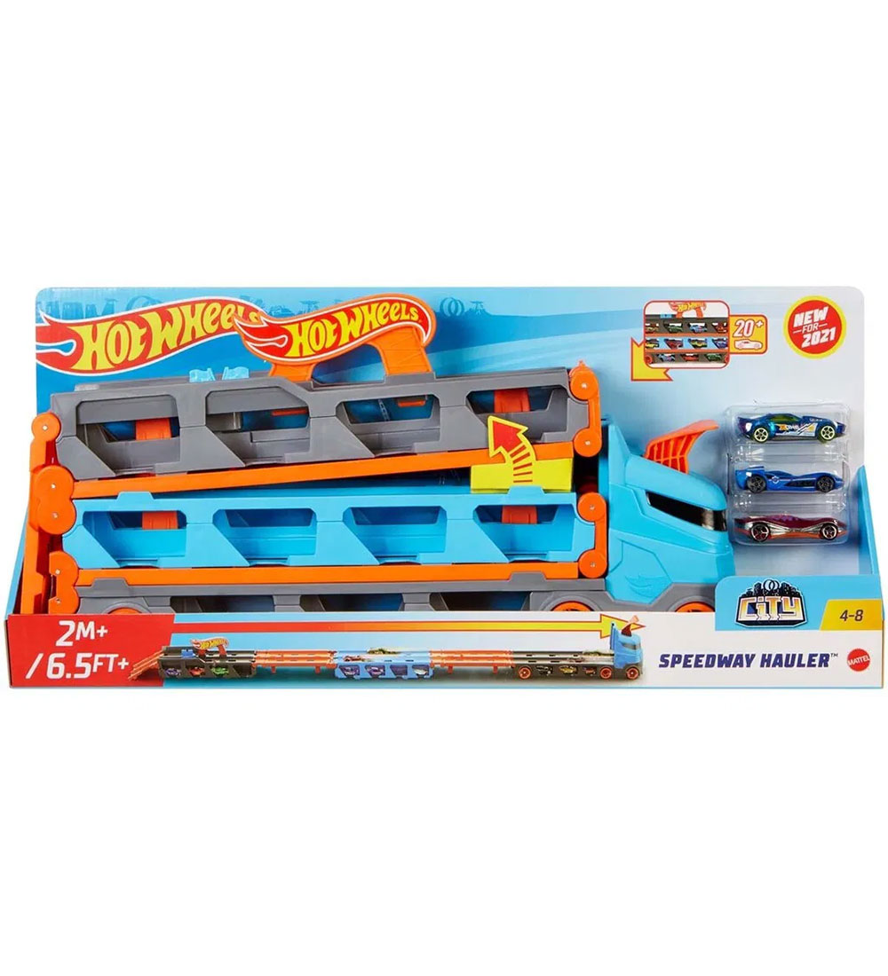 Hot Wheels Lastbil - City Speedway Hauler