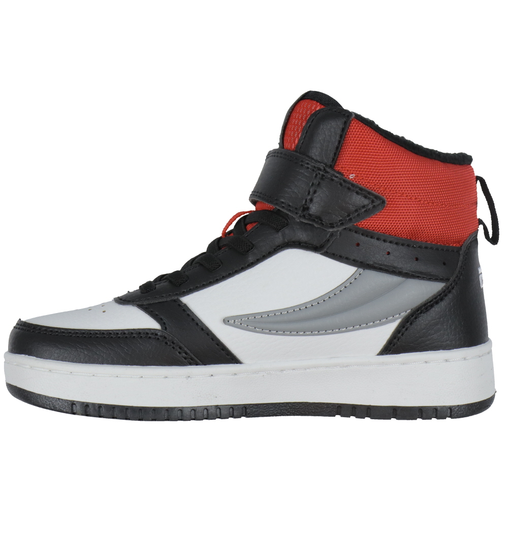Fila Vinterstøvler - Rega NF Mid Velcro - Hvid/Sort/Rød