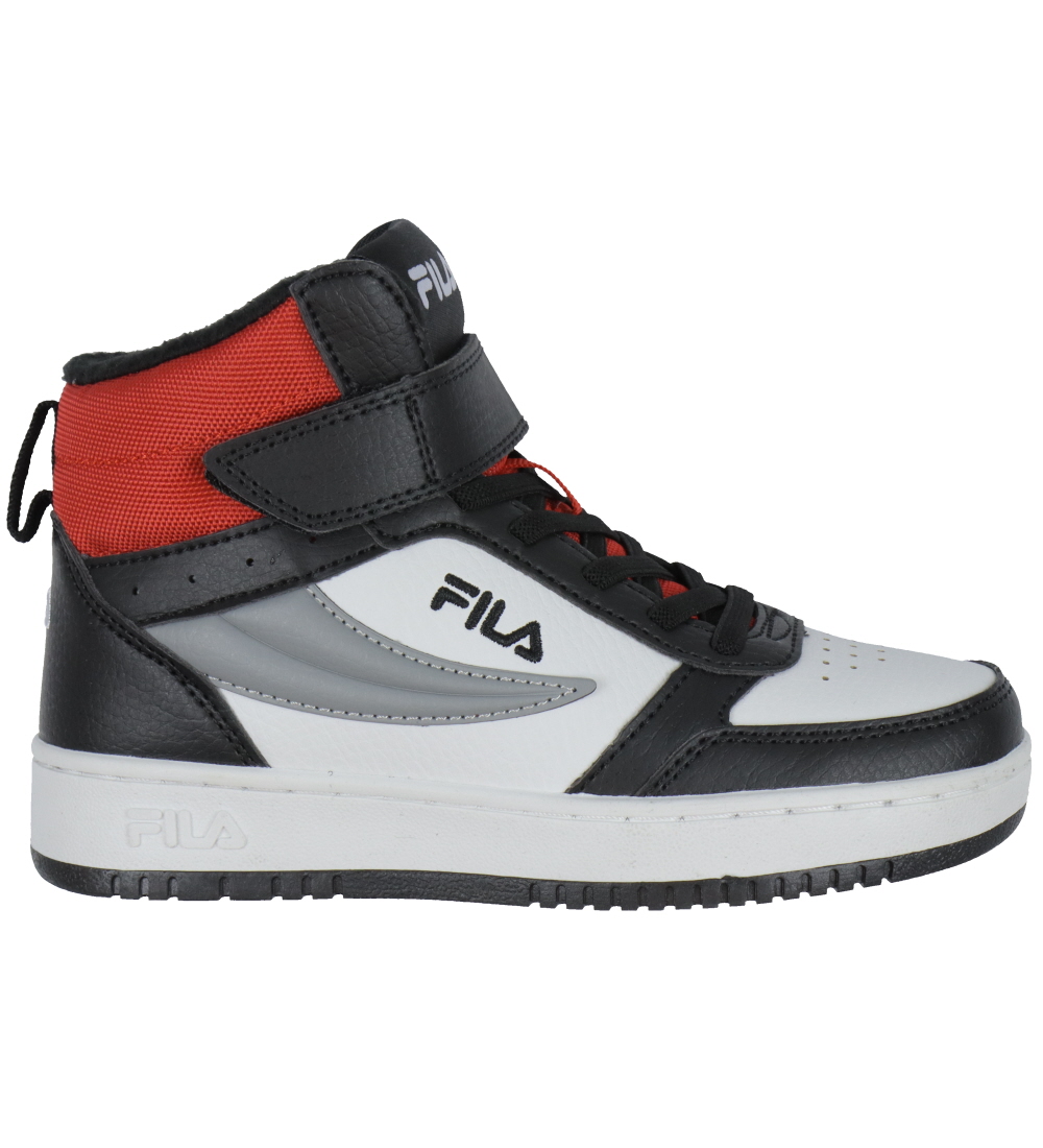 Fila Vinterstøvler - Rega NF Mid Velcro - Hvid/Sort/Rød