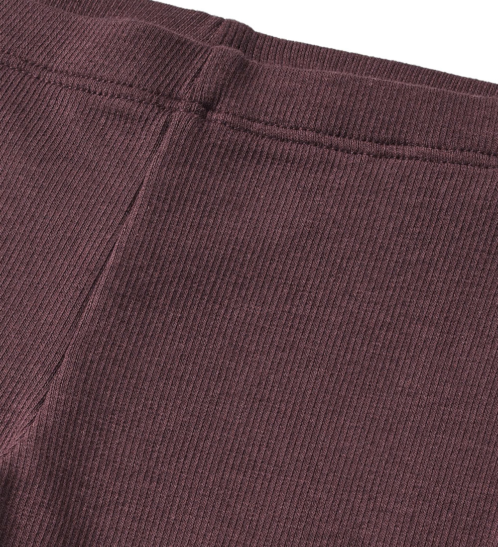 Wheat Leggings - Rib - Maddy - Eggplant