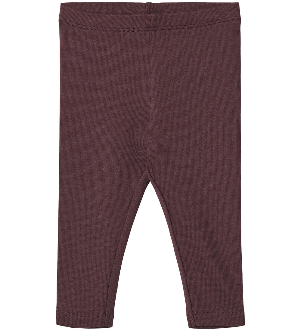 Wheat Leggings - Rib - Maddy - Eggplant