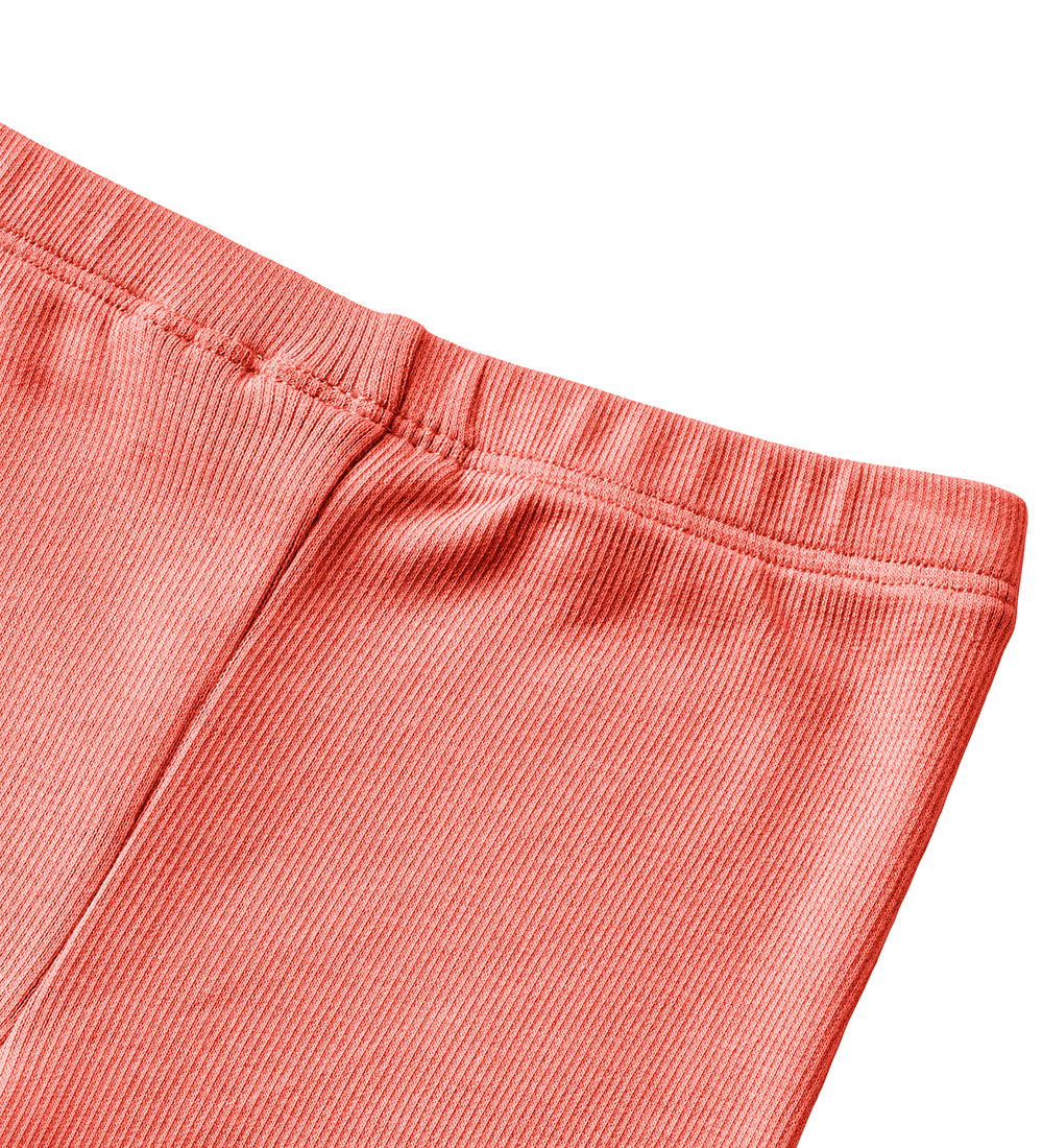 Wheat Leggings - Rib - Maddy - Candy Red