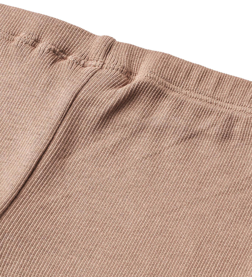 Wheat Leggings - Rib - Maddy - Nougat Rose