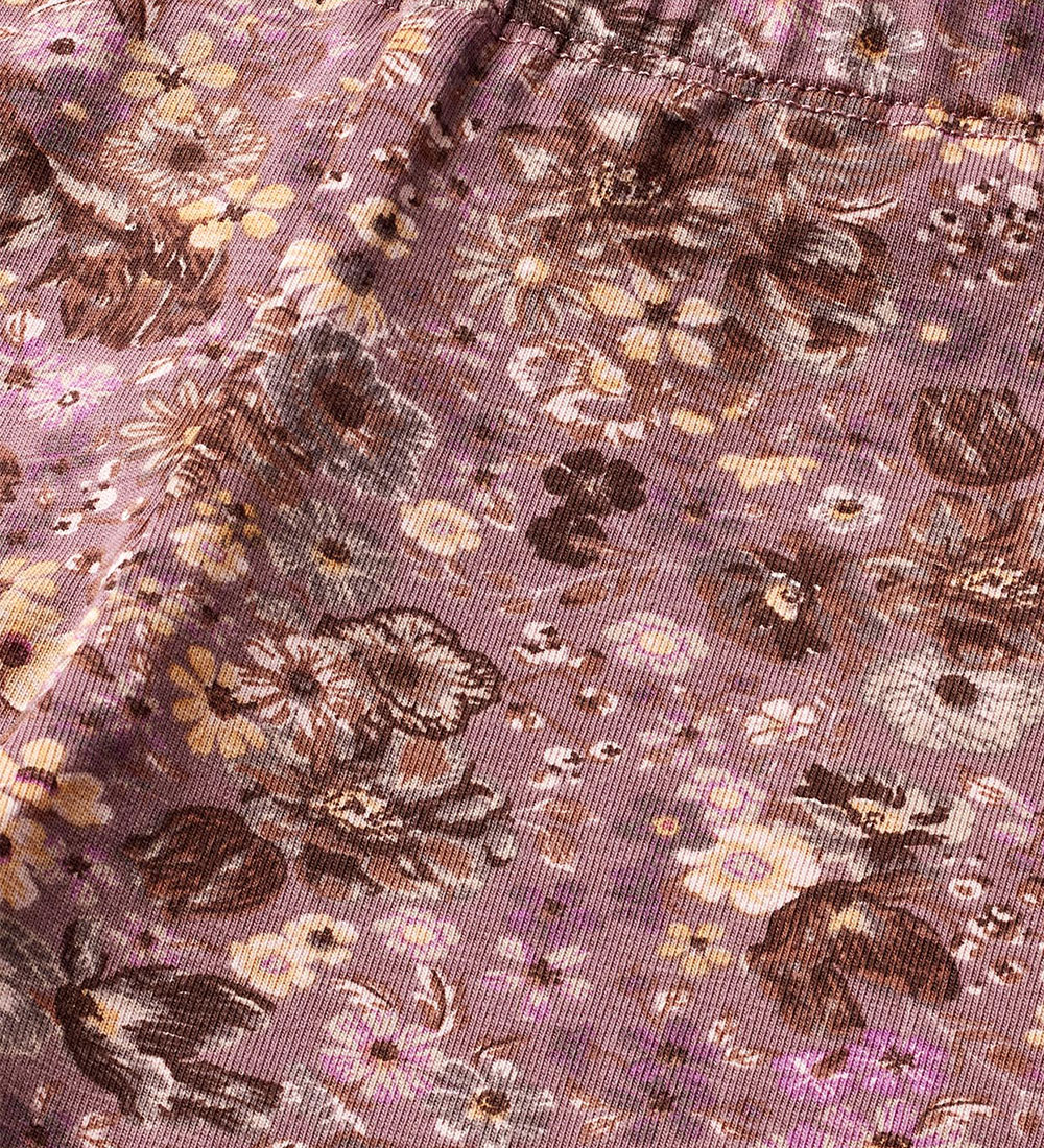 Wheat Leggings - Jules - Lavender Flowers