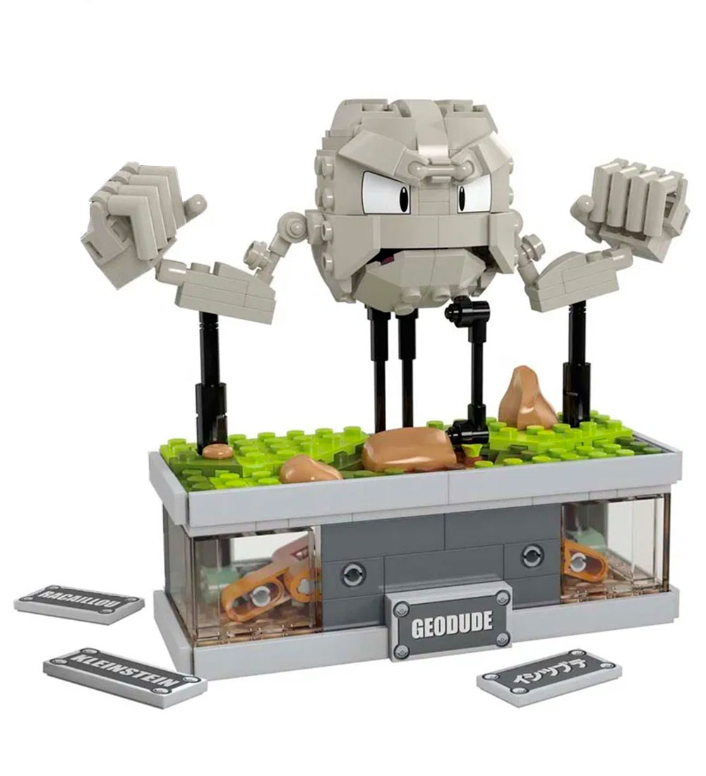 MEGA Pokémon - Mini Motion Geodude - 355 Dele